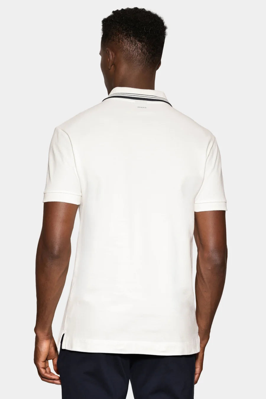 POLO MC MAS LISTRAS NAVY ARAMIS OFF WHITE