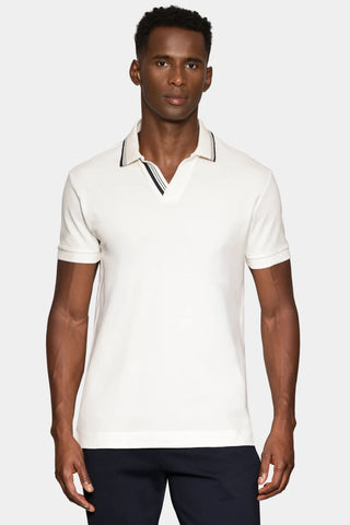 POLO MC MAS LISTRAS NAVY ARAMIS OFF WHITE