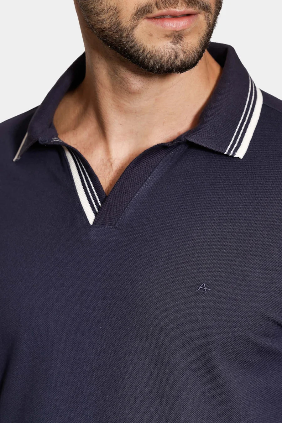 POLO MC MAS LISTRAS NAVY ARAMIS NAVY