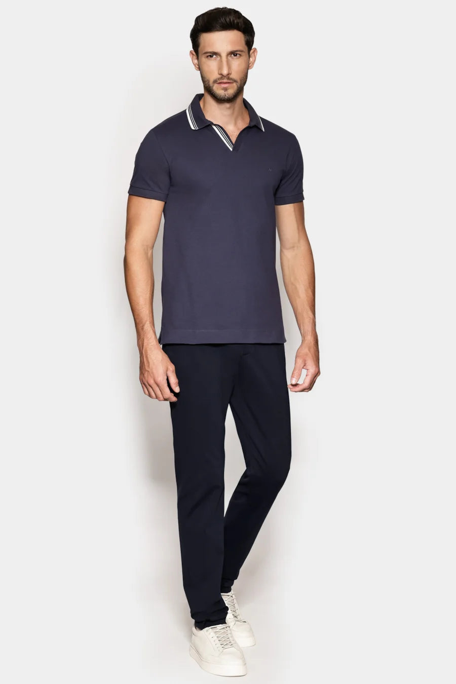 POLO MC MAS LISTRAS NAVY ARAMIS NAVY