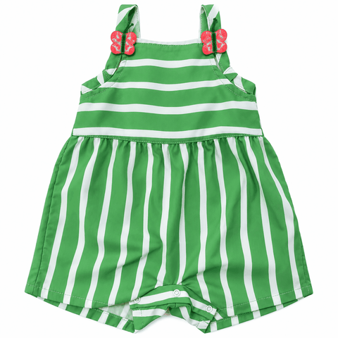 PIMPAO FEM GEO ARTE LISTRAS ALPHABETO BRANCO/VERDE