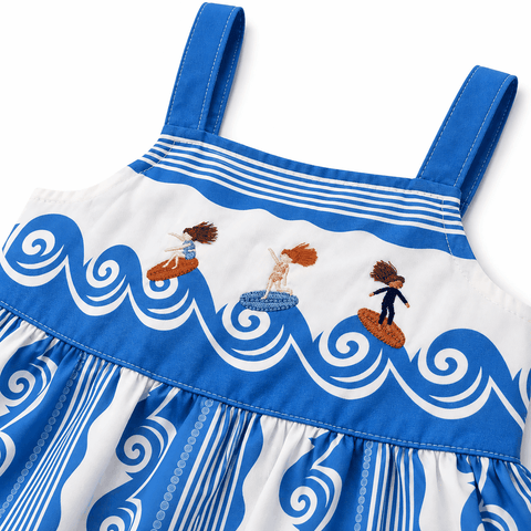 PIMPAO FEM NAS ONDAS DO SURF ALPHABETO BRANCO/AZUL