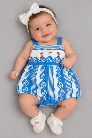 PIMPAO FEM NAS ONDAS DO SURF ALPHABETO BRANCO/AZUL