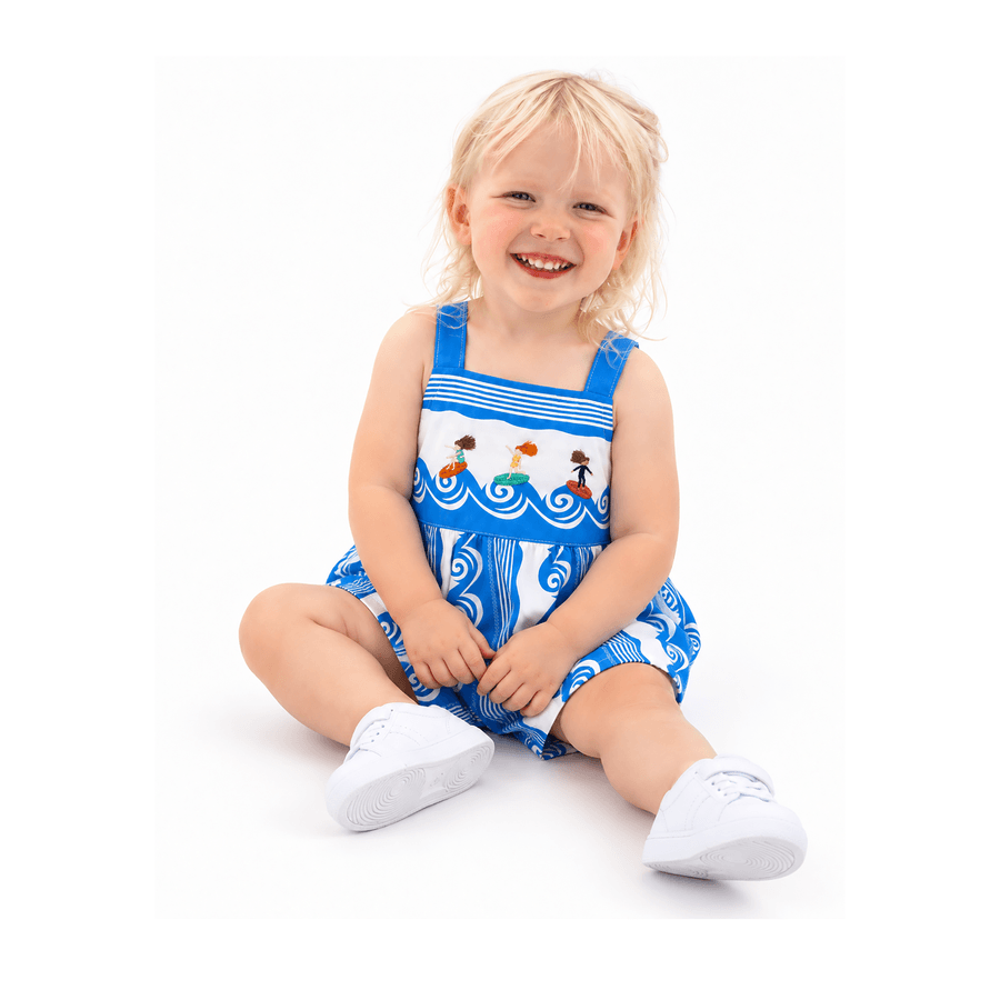 PIMPAO FEM NAS ONDAS DO SURF ALPHABETO BRANCO/AZUL