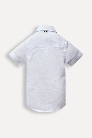 CAMISA RSV MINI BB MC FLAME LEVE BRANCO