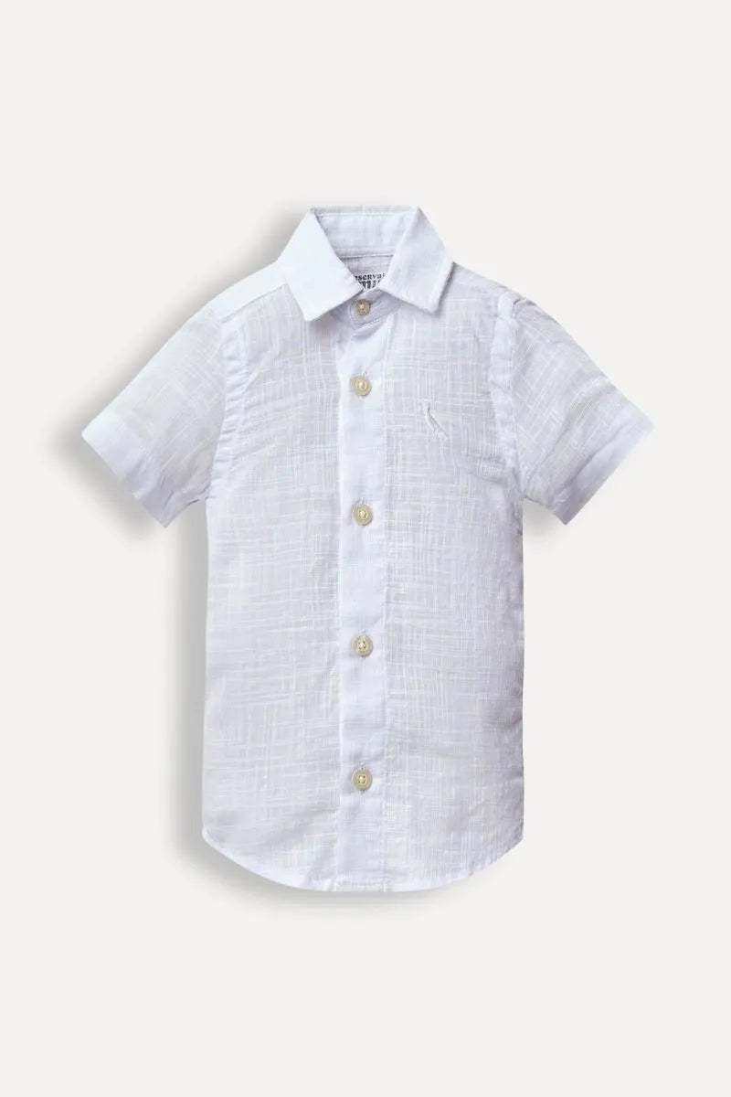 CAMISA RSV MINI BB MC FLAME LEVE BRANCO