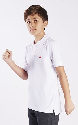 POLO MC MAS TEEN AEROPOSTALE BRANCO