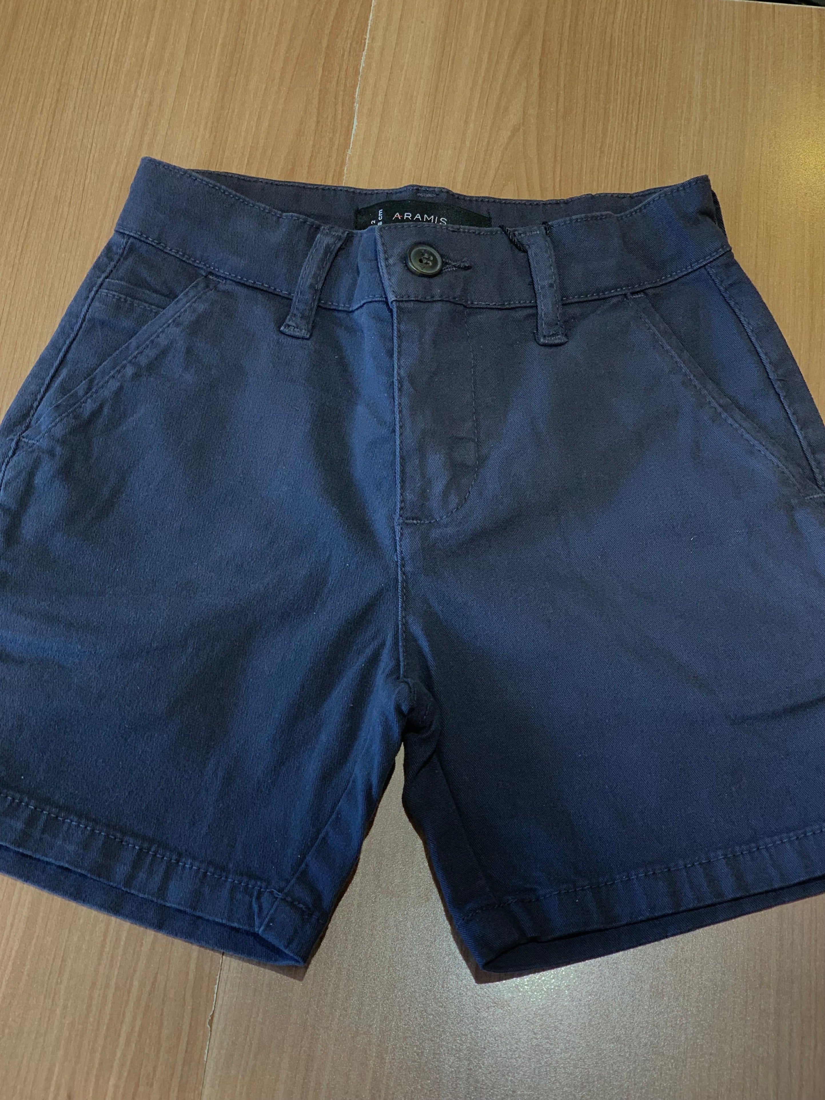 BERMUDA ARAMIS INF CHINO COLOR SARJADA MARINHO