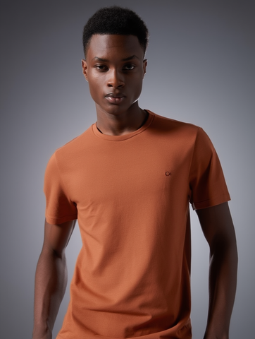 CAMISETA MAS MC ESSENCIAL OGOCHI TERRACOTA 1140