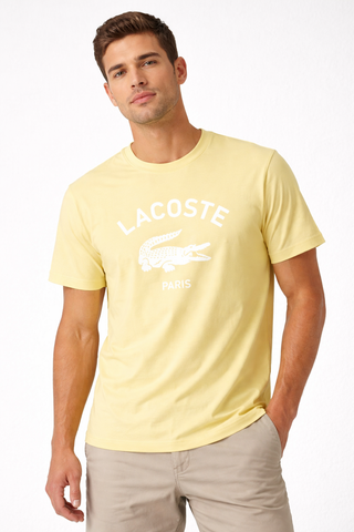 CAMISETA MASC MC LACOSTE AMARELO 361