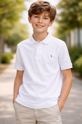 POLO RSV MINI PICA PAU DEGRADE AZUL BRANCO