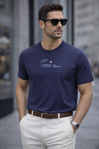 CAMISETA ARAMIS MAS MC OCEANO NAVY