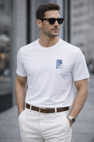 CAMISETA ARAMIS MAS MC PRAIA GELO