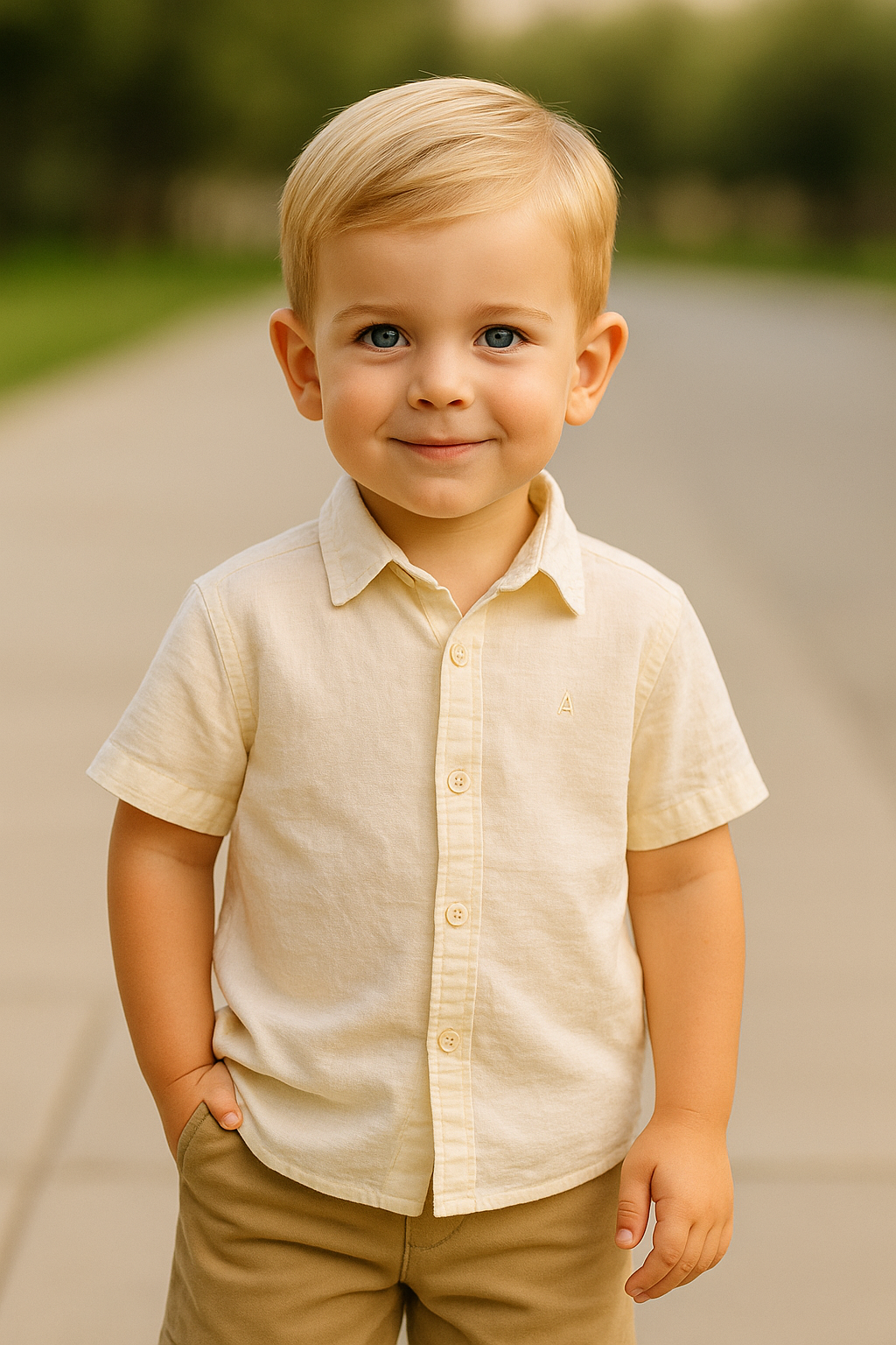 CAMISA MC ARAMIS INF LOOP FLAME BOSCO AMARELO