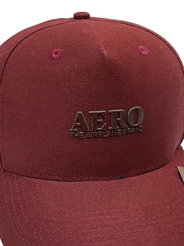 BONE SNAPBACK RELEVO AERO MARSALA