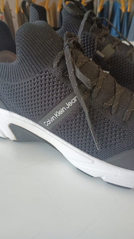 NOVO TENIS CKJ MASC NEW RUNNER KNITT PRETO