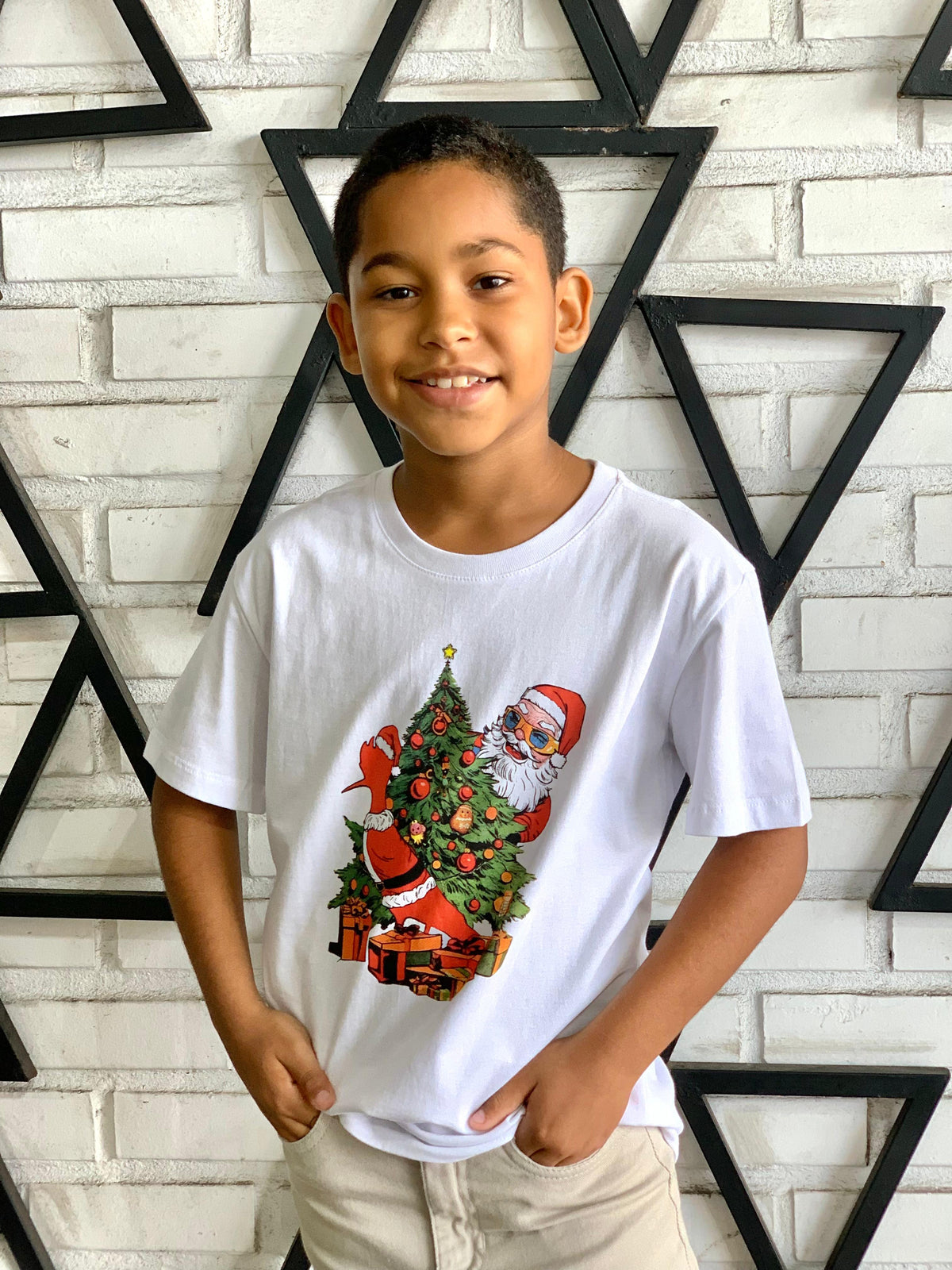 CAMISETA RSV MINI MC EST PICA PAU NATAL BRANCO