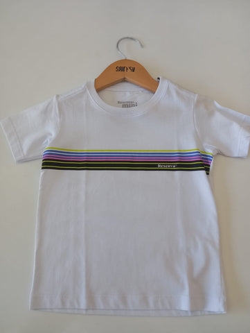 CAMISETA RSV MINI EST LISTRAS CALI BRANCO