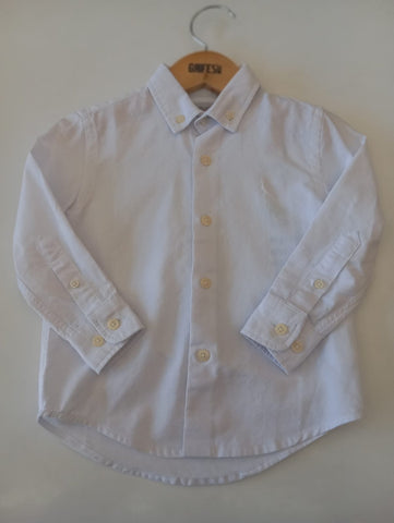 NOVO CAMISA RSV MINI ML OXFORD COLOR BRANCO