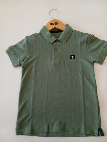 POLO CKJ KIDS MAS MC PREMIUM VERDE