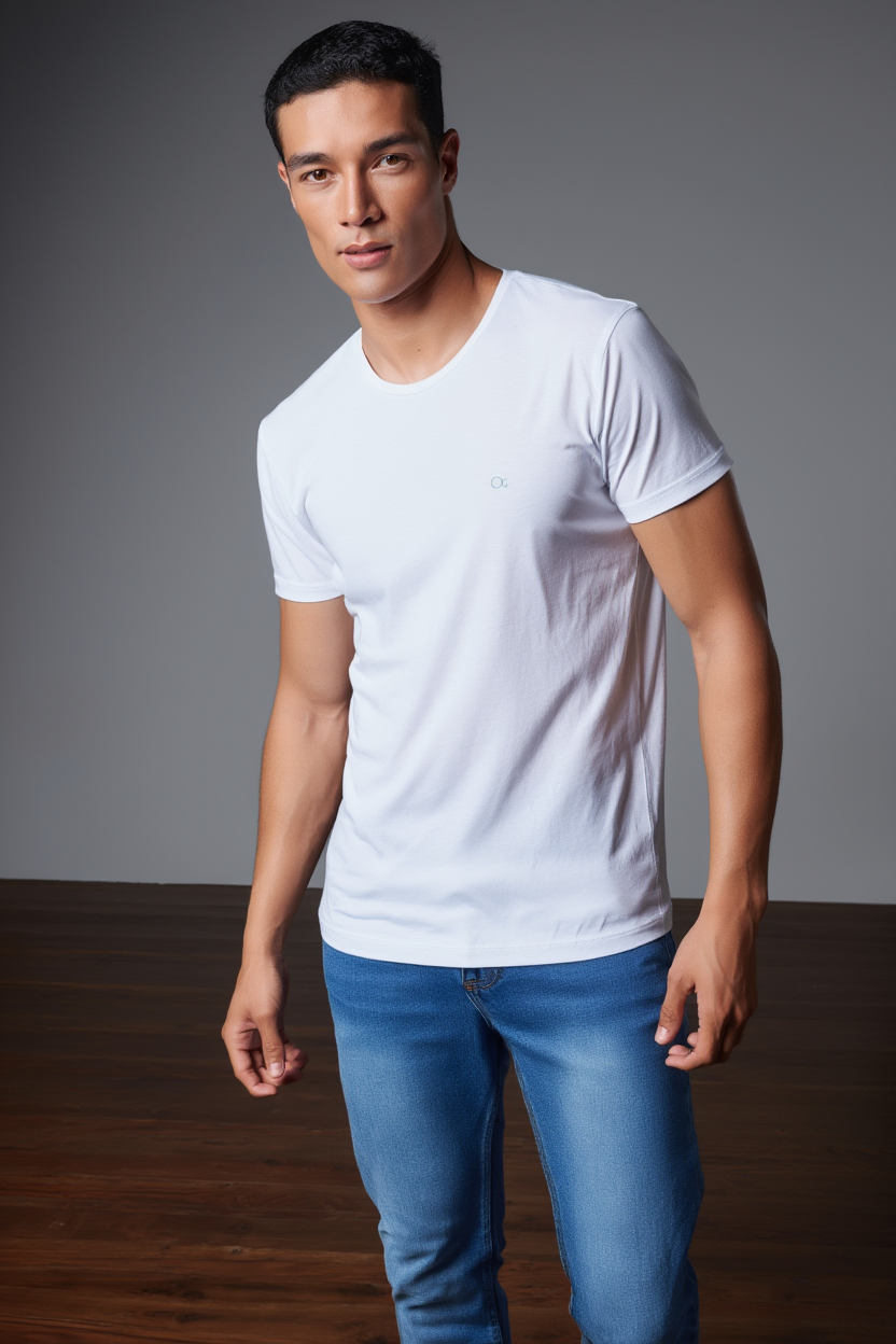 CAMISETA MAS MC ESSENCIAL OGOCHI BRANCO