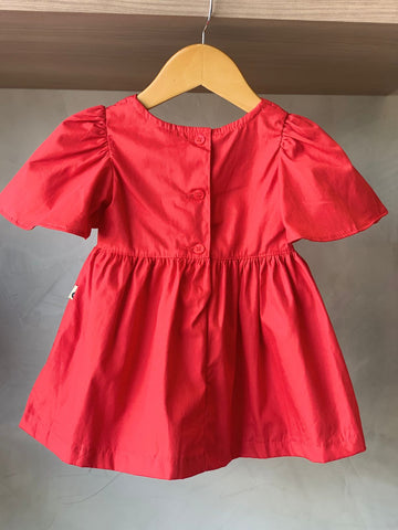 VESTIDO E CALCINHA BB FESTAS FINAL ANO VERMELHO