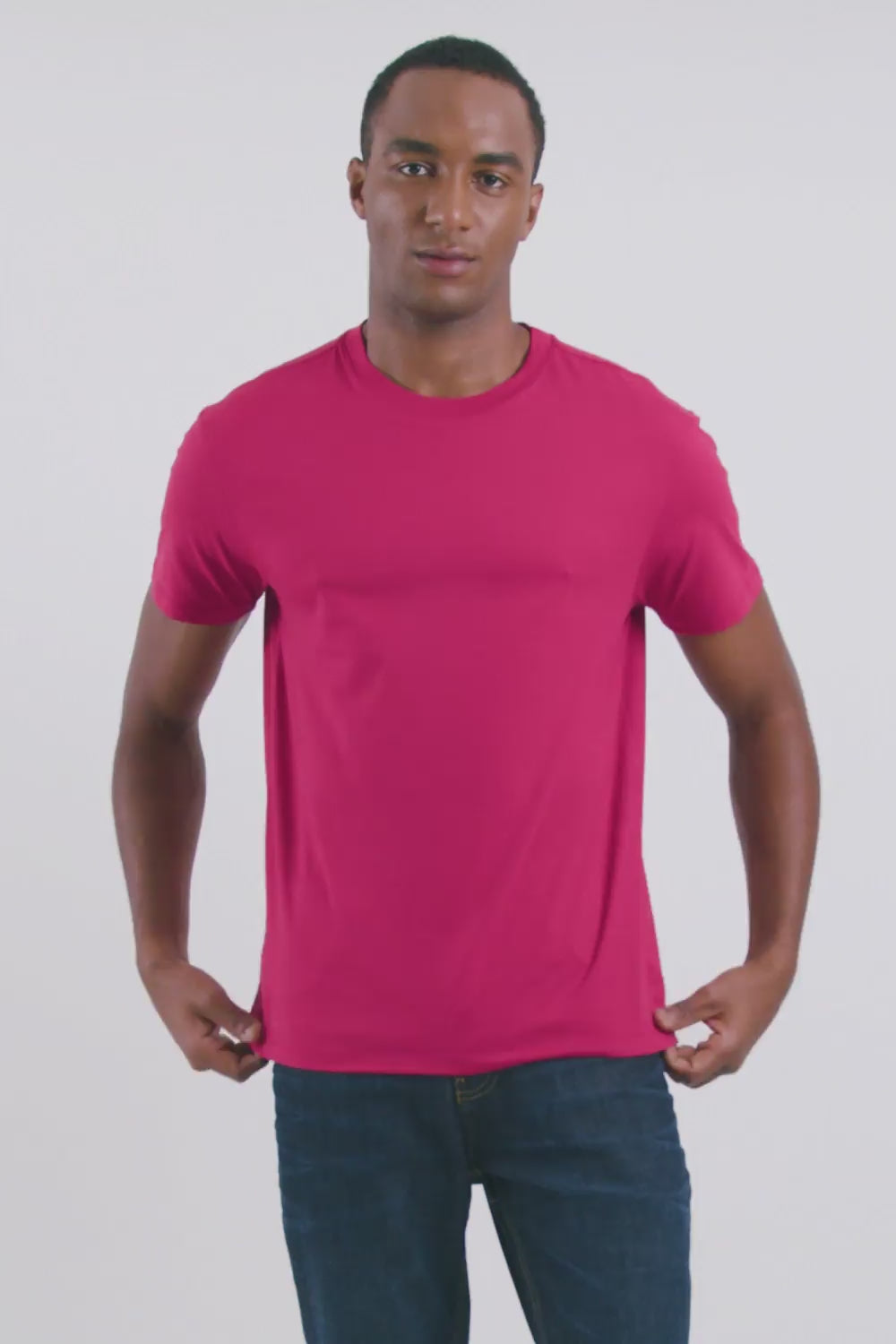 CAMISETA RSV MASC MC PIMA CORES MAGENTA