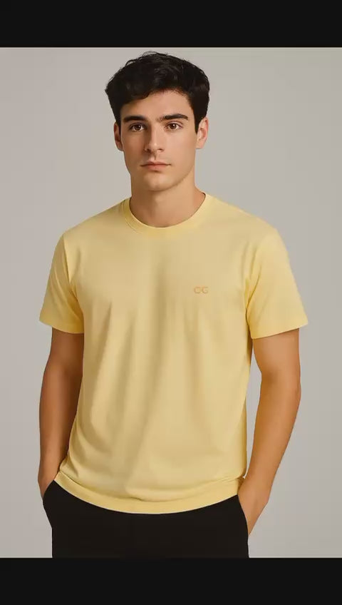 CAMISETA MAS MC ESSENCIAL OGOCHI AMARELO 0083